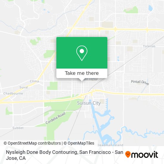 Nysleigh Done Body Contouring map