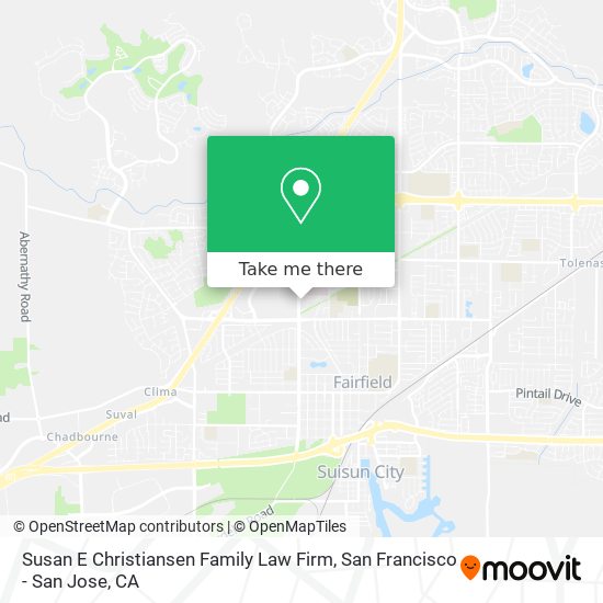 Mapa de Susan E Christiansen Family Law Firm