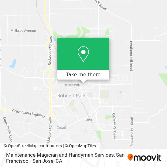 Maintenance Magician and Handyman Services map