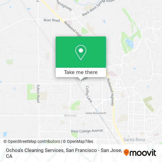 Ochoa's Cleaning Services map