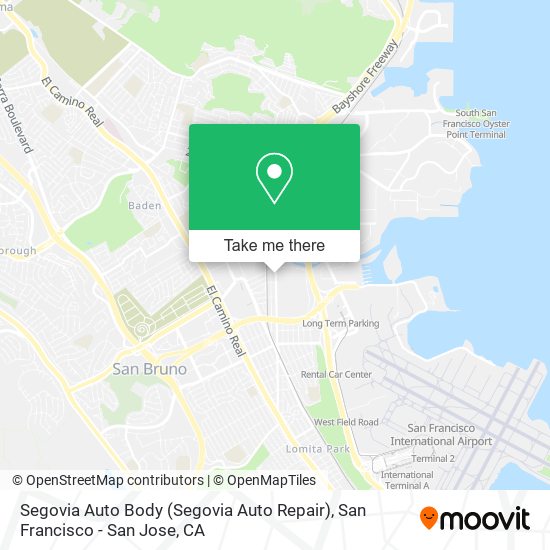 Mapa de Segovia Auto Body (Segovia Auto Repair)