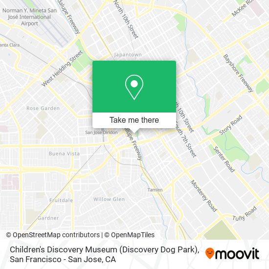 Children's Discovery Museum (Discovery Dog Park) map