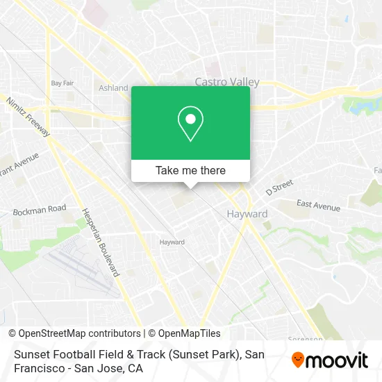 Sunset Football Field & Track (Sunset Park) map