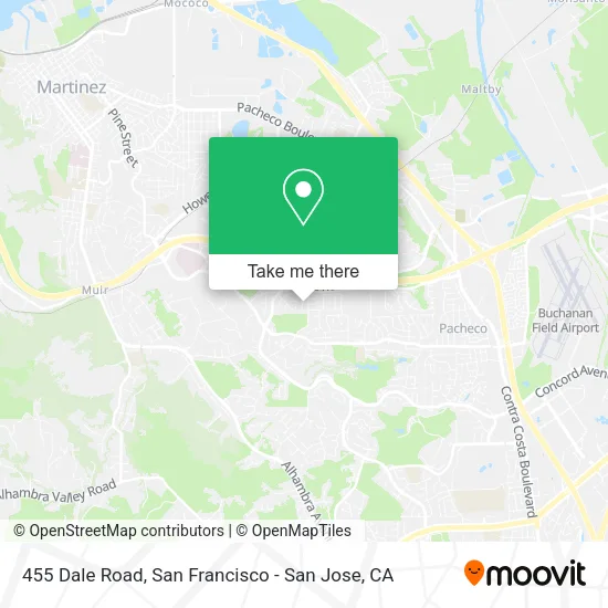 Mapa de 455 Dale Road