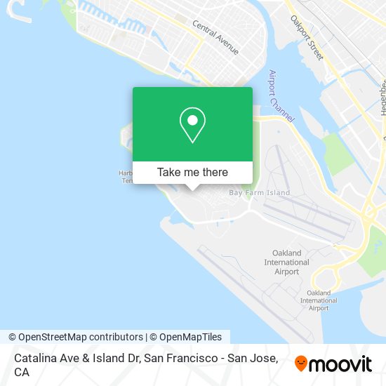Catalina Ave & Island Dr map