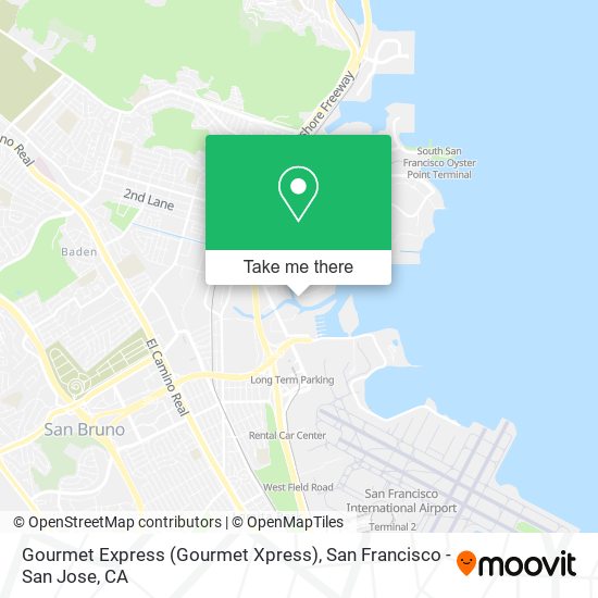 Gourmet Express (Gourmet Xpress) map