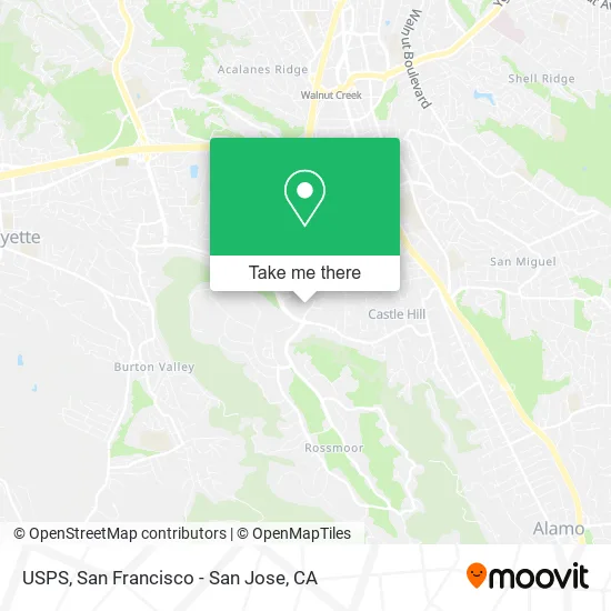 Mapa de USPS