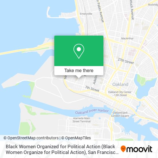 Mapa de Black Women Organized for Political Action