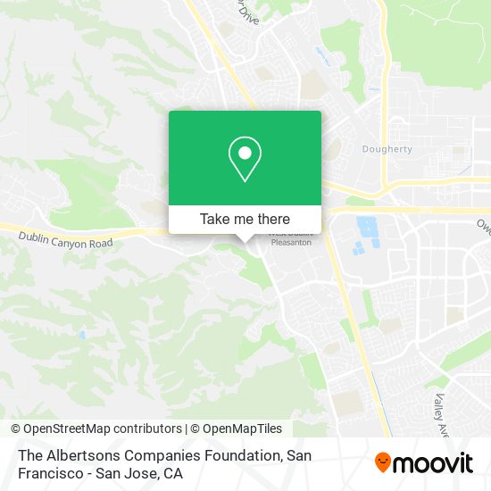 Mapa de The Albertsons Companies Foundation