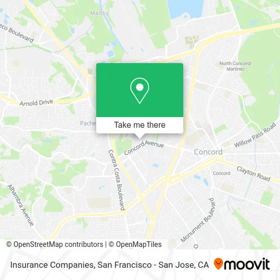 Insurance Companies map