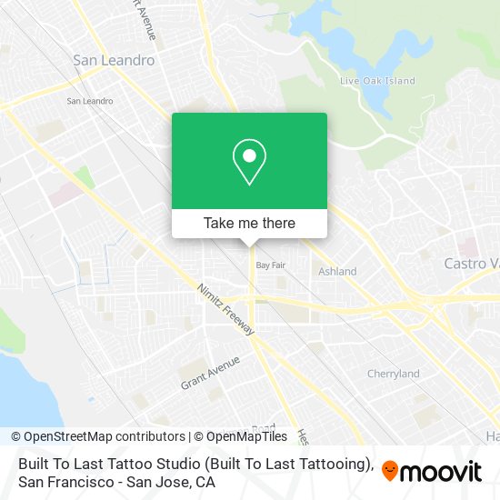 Built To Last Tattoo Studio (Built To Last Tattooing) map