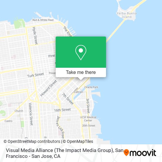 Visual Media Alliance (The Impact Media Group) map