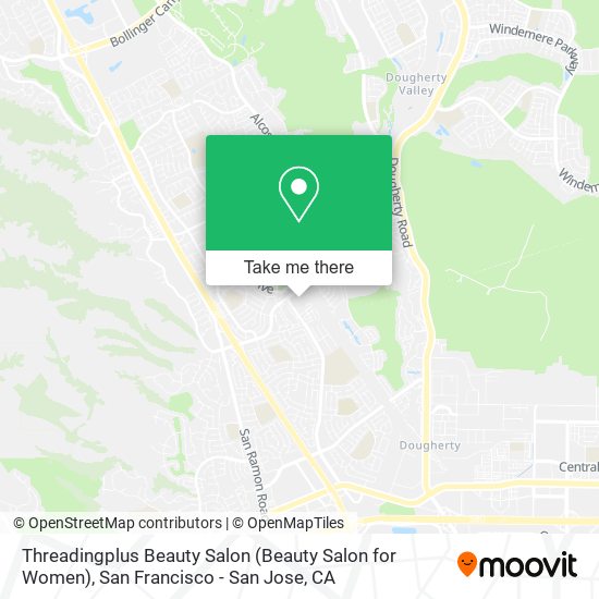 Threadingplus Beauty Salon (Beauty Salon for Women) map