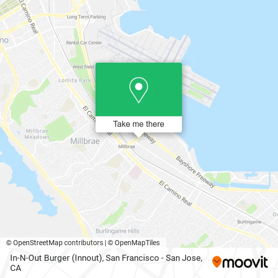 In-N-Out Burger (Innout) map