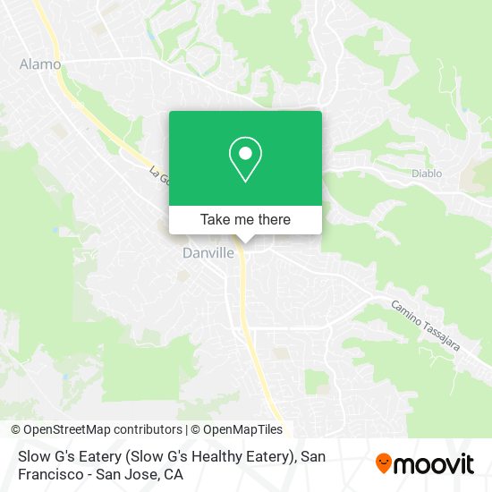 Slow G's Eatery map