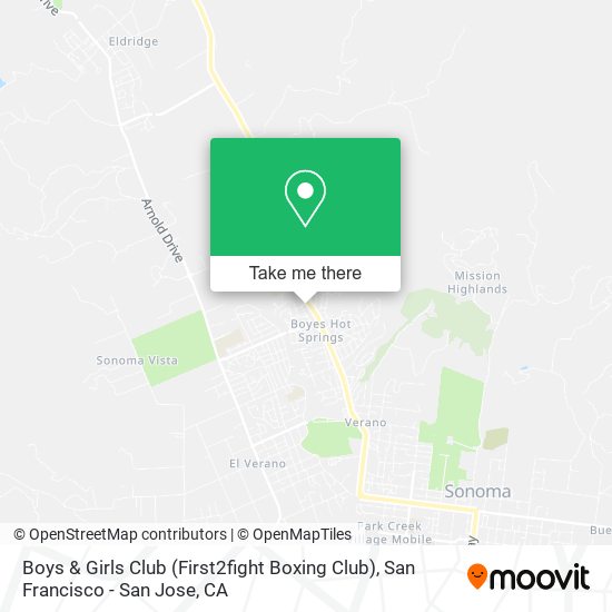 Boys & Girls Club (First2fight Boxing Club) map