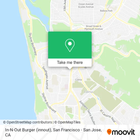 In-N-Out Burger (innout) map