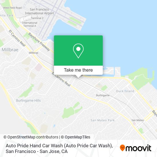 Auto Pride Hand Car Wash map