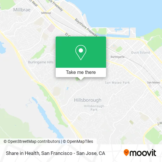 Share in Health map
