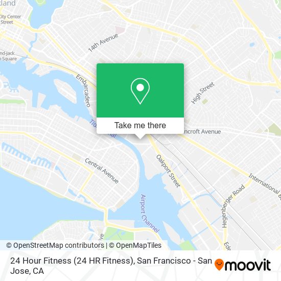 24 Hour Fitness (24 HR Fitness) map