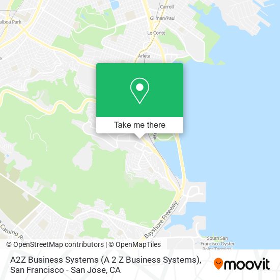 Mapa de A2Z Business Systems (A 2 Z Business Systems)