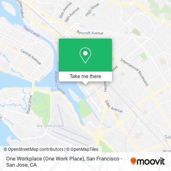 One Workplace (One Work Place) map