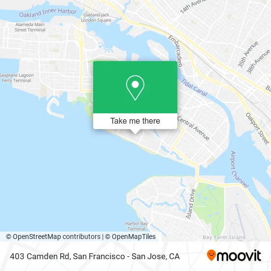 403 Camden Rd map