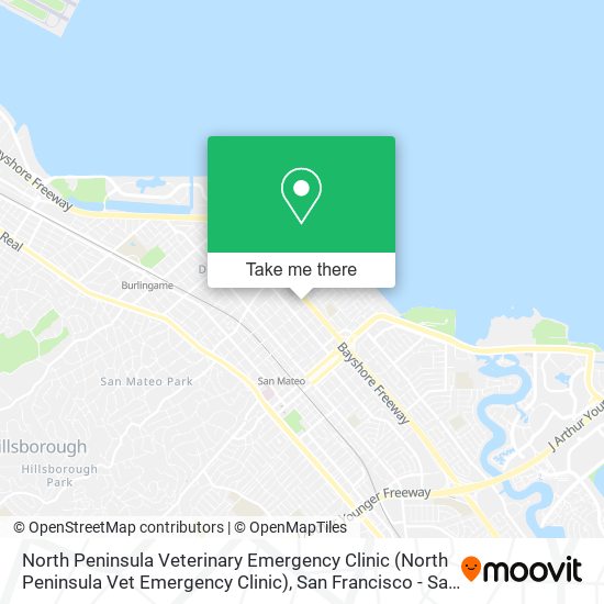 Mapa de North Peninsula Veterinary Emergency Clinic