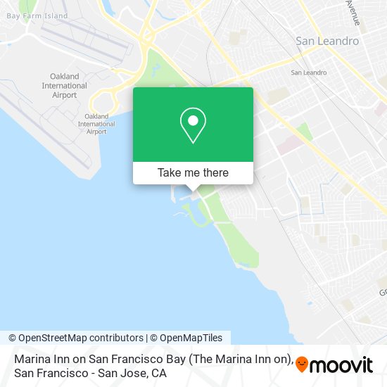 Marina Inn on San Francisco Bay (The Marina Inn on) map