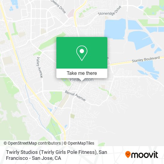 Twirly Studios (Twirly Girls Pole Fitness) map