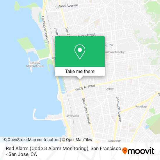 Red Alarm (Code 3 Alarm Monitoring) map