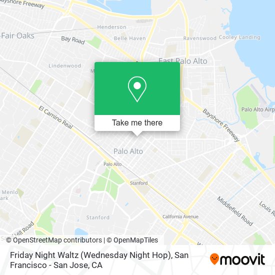 Friday Night Waltz (Wednesday Night Hop) map