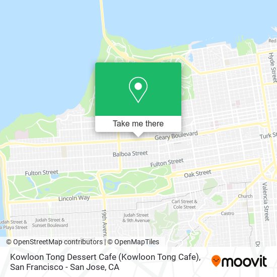 Kowloon Tong Dessert Cafe map