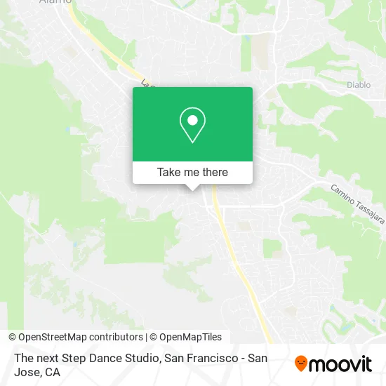 The next Step Dance Studio map