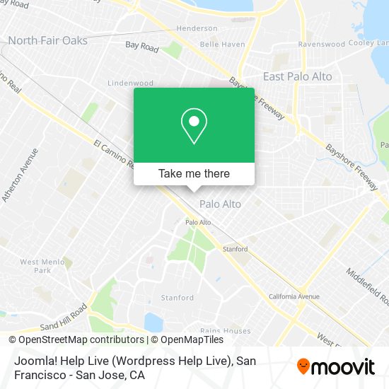 Mapa de Joomla! Help Live (Wordpress Help Live)