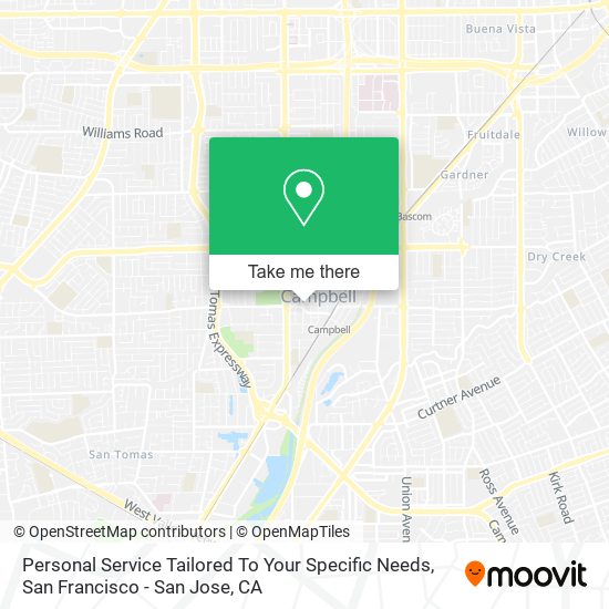 Mapa de Personal Service Tailored To Your Specific Needs