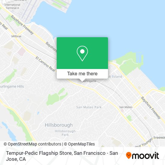 Tempur-Pedic Flagship Store map