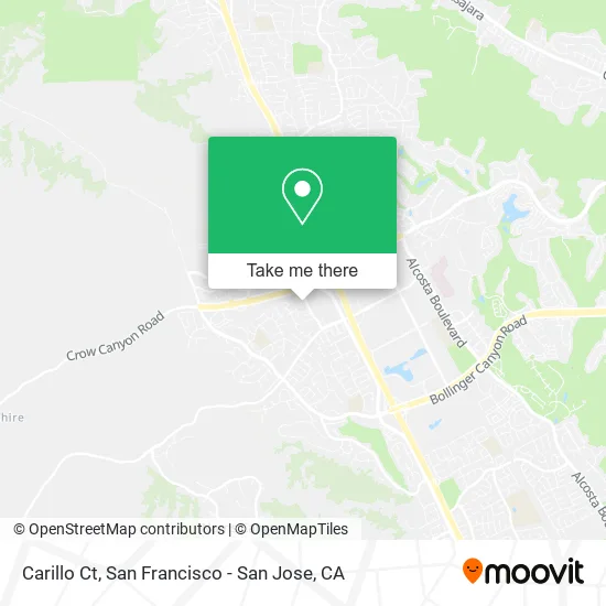 Mapa de Carillo Ct