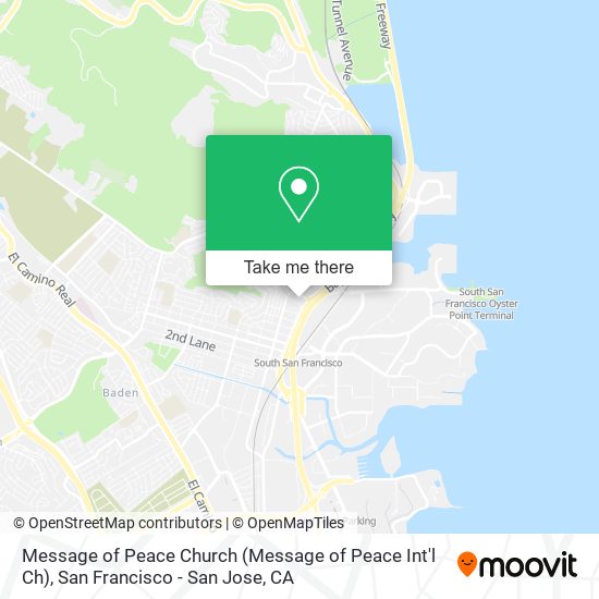 Mapa de Message of Peace Church (Message of Peace Int'l Ch)