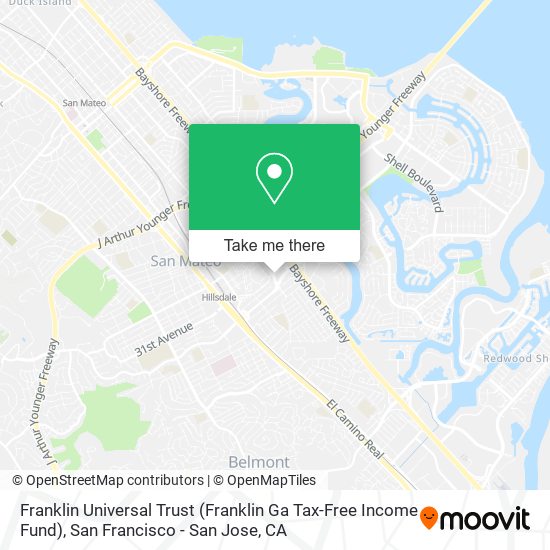 Franklin Universal Trust (Franklin Ga Tax-Free Income Fund) map