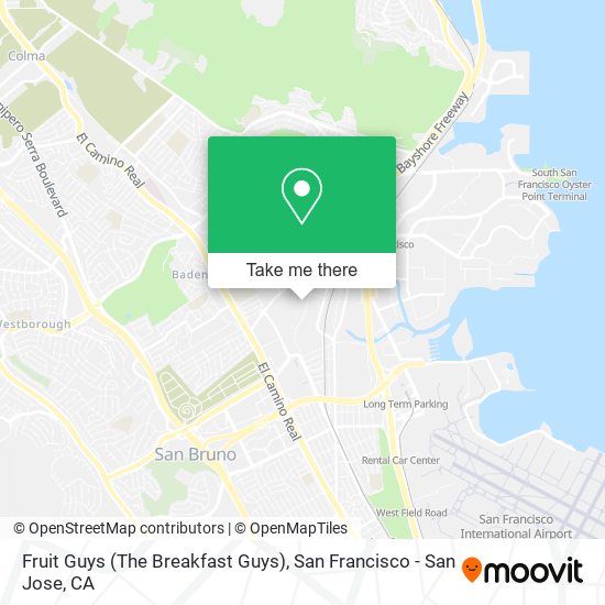 Fruit Guys (The Breakfast Guys) map