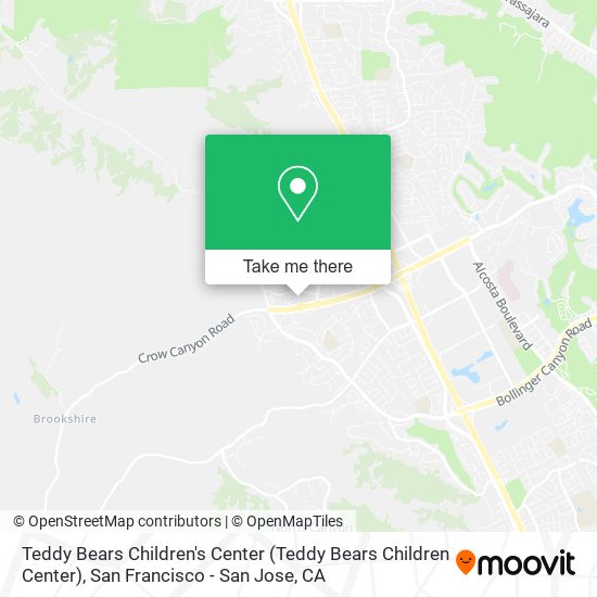 Teddy Bears Children's Center map