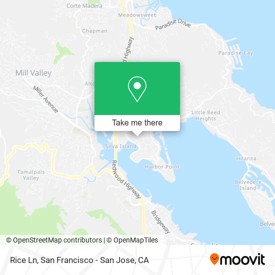 Mapa de Rice Ln