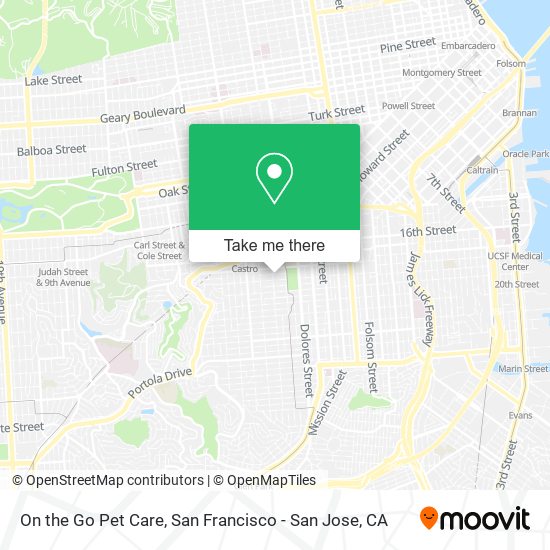 On the Go Pet Care map