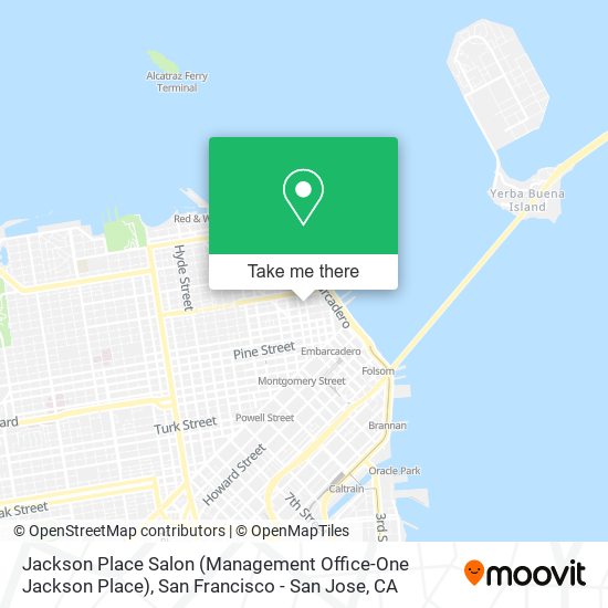 Jackson Place Salon (Management Office-One Jackson Place) map