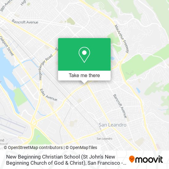 New Beginning Christian School (St John's New Beginning Church of God & Christ) map