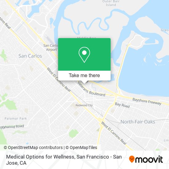 Medical Options for Wellness map