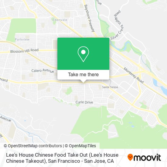 Lee's House Chinese Food Take Out (Lee's House Chinese Takeout) map