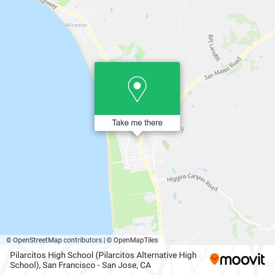 Pilarcitos High School map