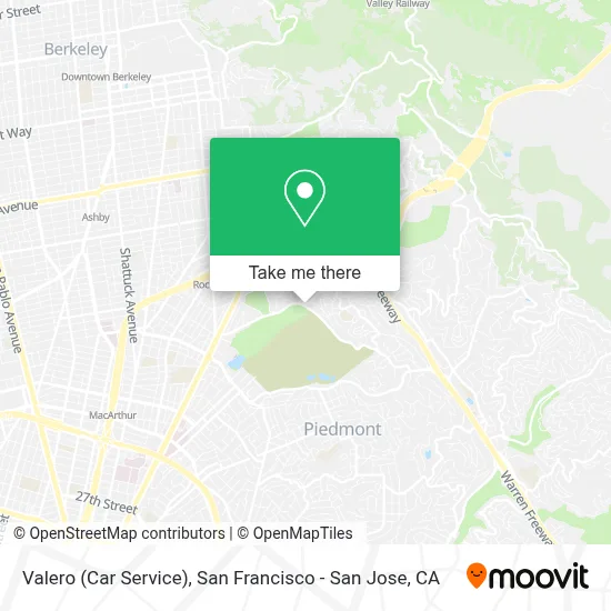 Valero (Car Service) map